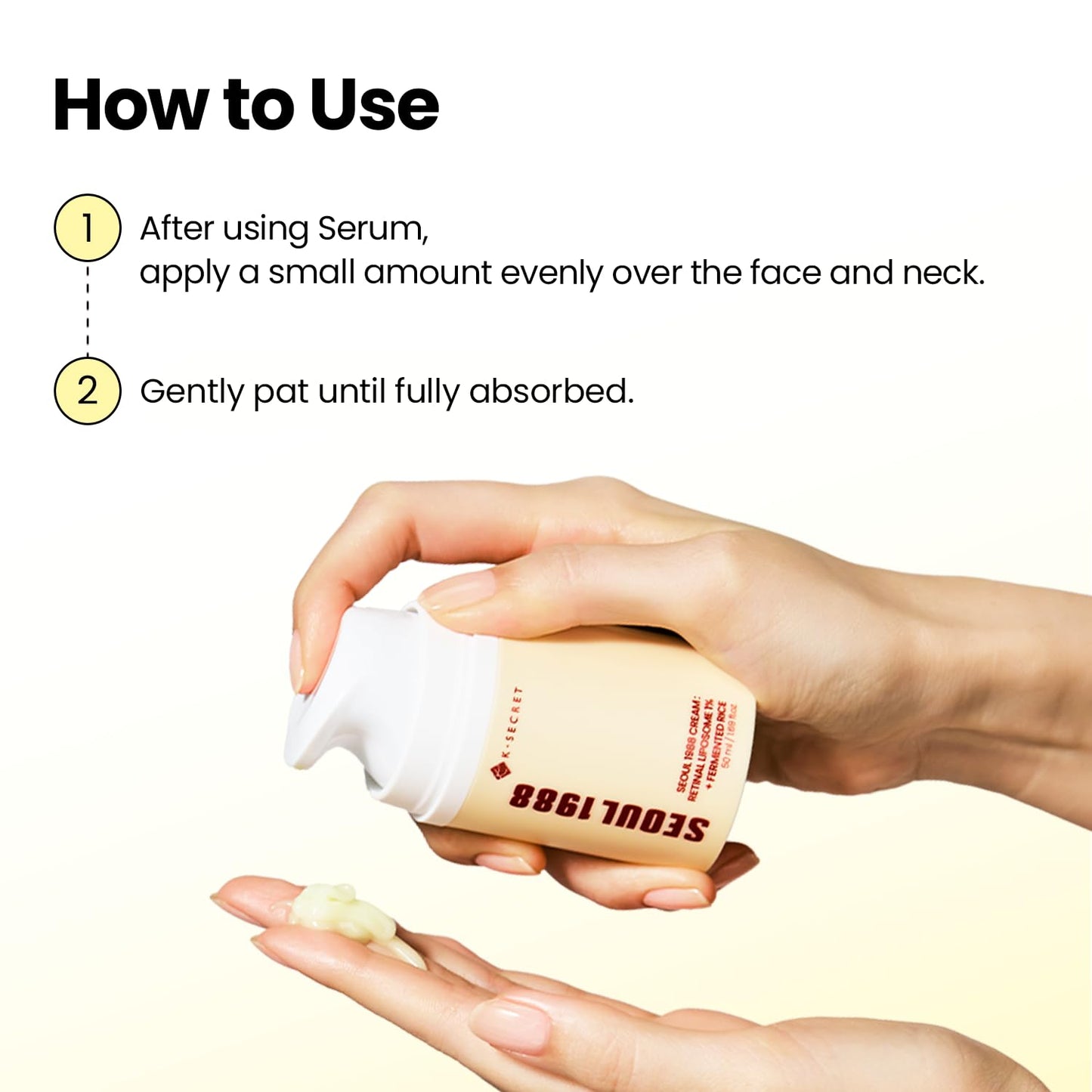 K-SECRET SEOUL 1988 - Retinal Liposome 1% and Fermented Rice Cream | 50 mL