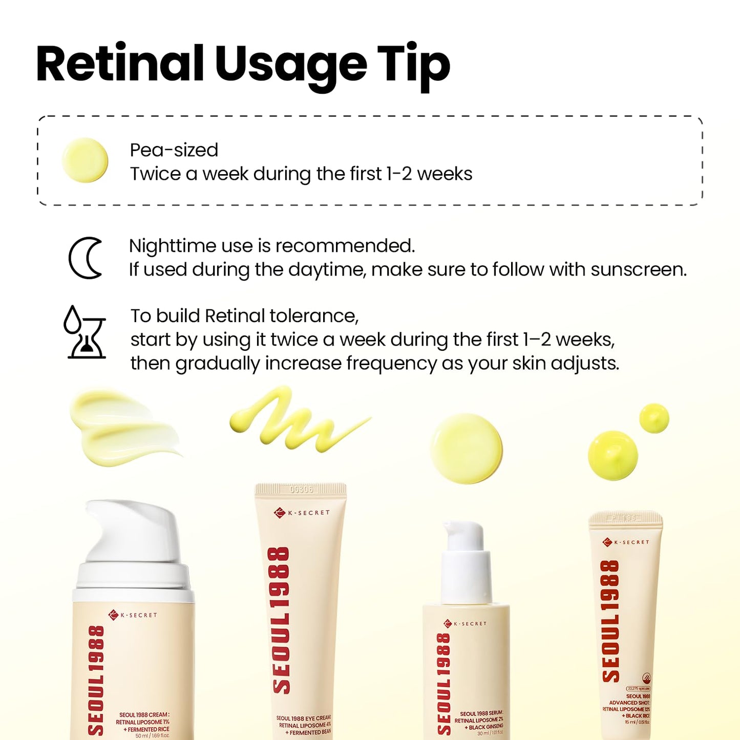 K-SECRET SEOUL 1988 - Retinal Liposome 2% + Black Ginseng Serum | 30 mL