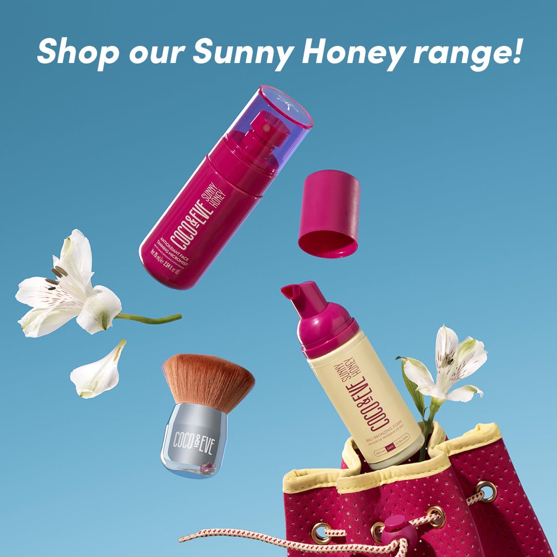 Coco & Eve - Sunny Honey Self Tanner Foam - (Ultra Dark) | 200 mL
