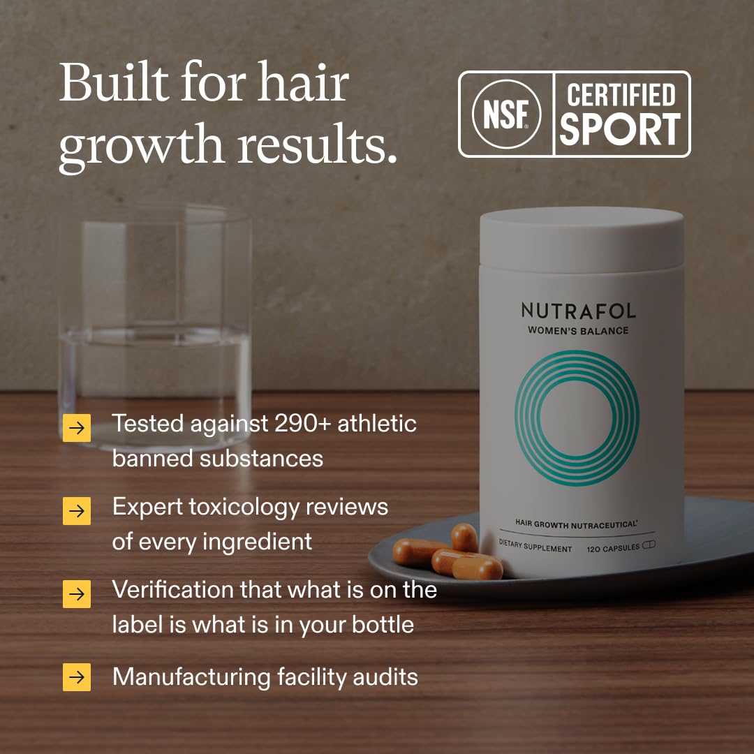 NUTRAFOL WOMEN's BALANCE - HAIR GROWTH NUTRACEUTICAL | 120 CAPSULES