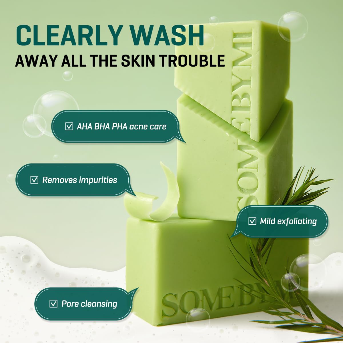 SOME BY MI - AHA BHA PHA 30 Days Miracle Cleansing Bar