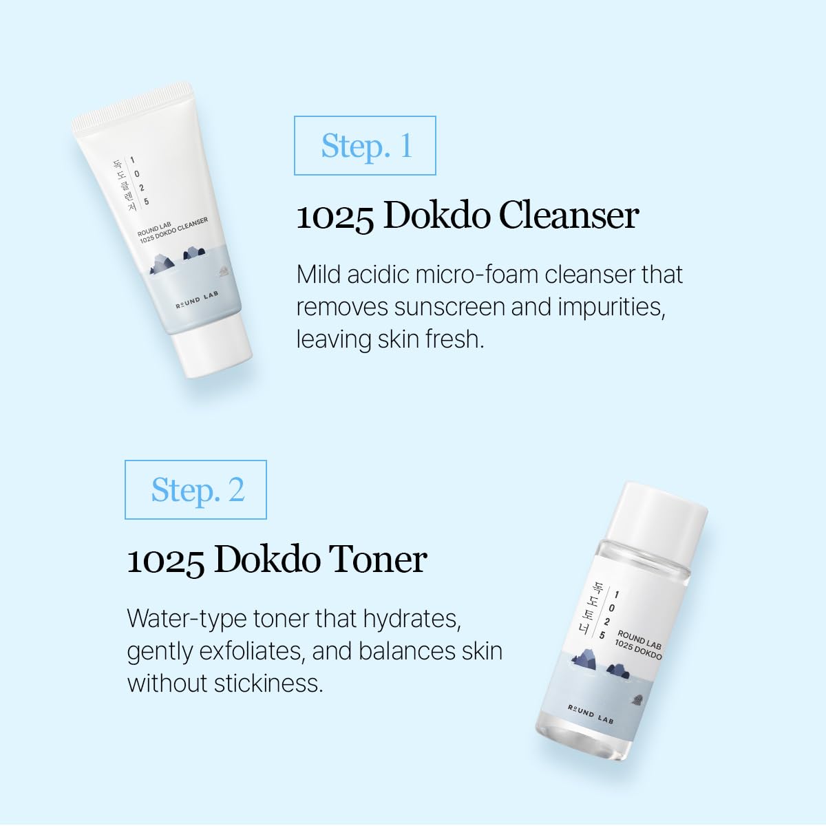 ROUND LAB - 1025 Dokdo Trial Kit