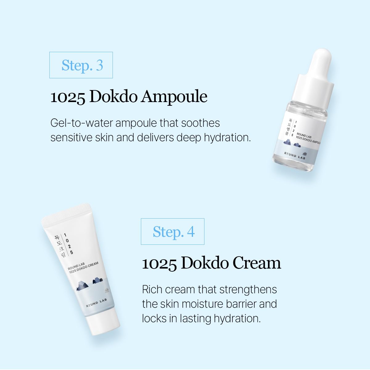 ROUND LAB - 1025 Dokdo Trial Kit