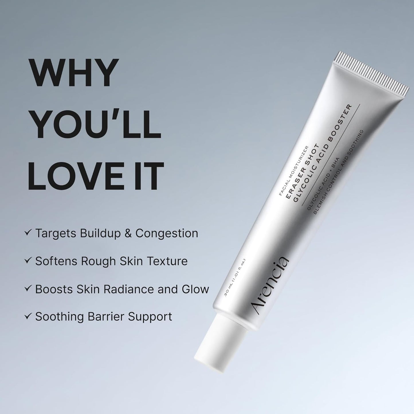 Arencia - Eraser Shot Glycolic Acid Booster | 30 mL