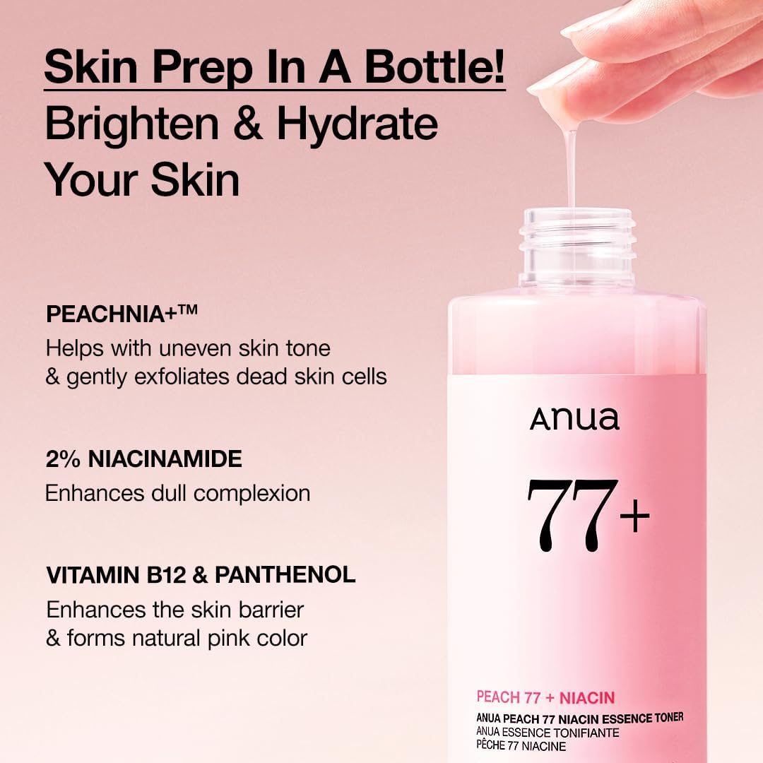 Anua - Peach 77 Niacin Essence Toner | 250 mL