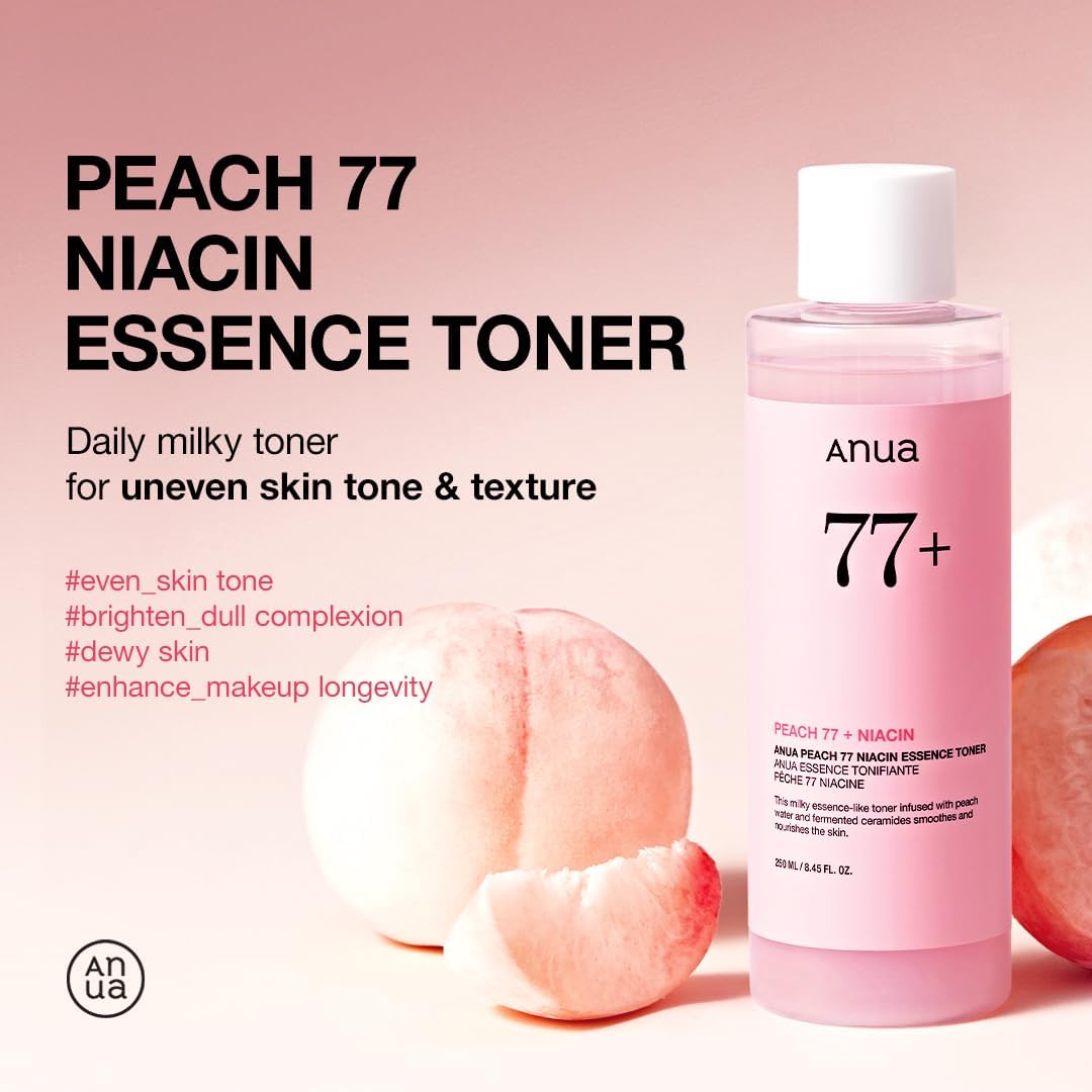 Anua - Peach 77 Niacin Essence Toner | 250 mL