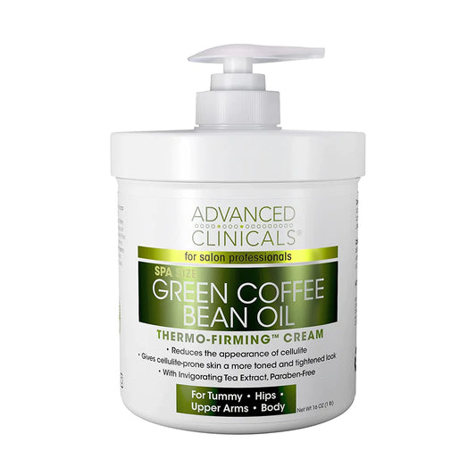Advanced Clinicals - Green Coffee Bean Oil Anti-Cellulite Slimming Cream | 454 g