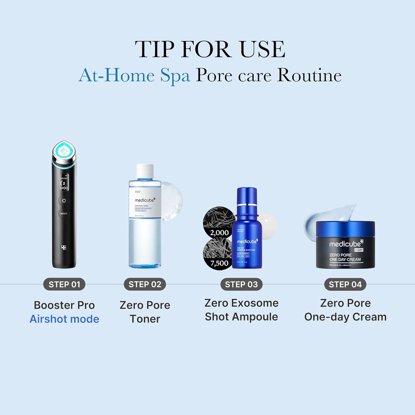 MEDICUBE - Zero Pore Toner 250 ML