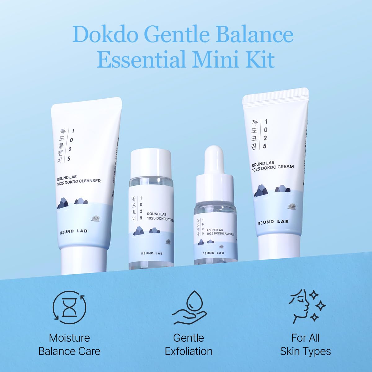 ROUND LAB - 1025 Dokdo Trial Kit