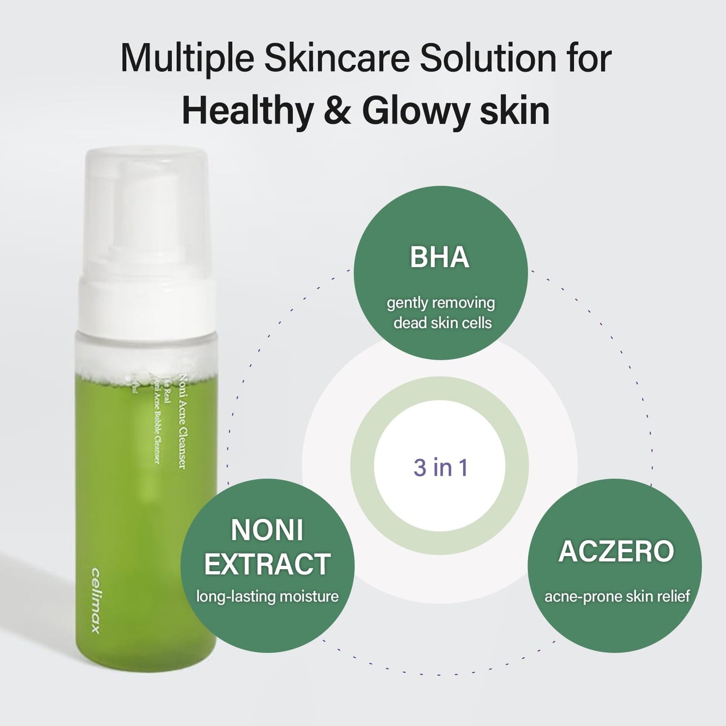 Celimax - The Real Noni Acne Bubble Cleanser | 155 mL