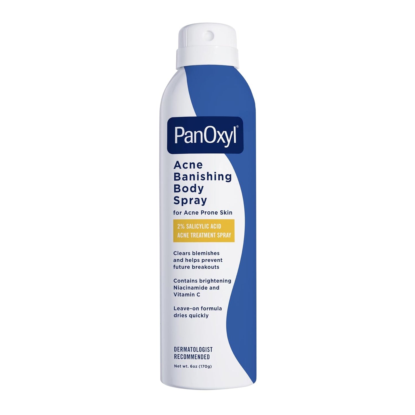 PanOxyl - Acne Banishing Body Spray with 2% Salicylic Acid | 170 g