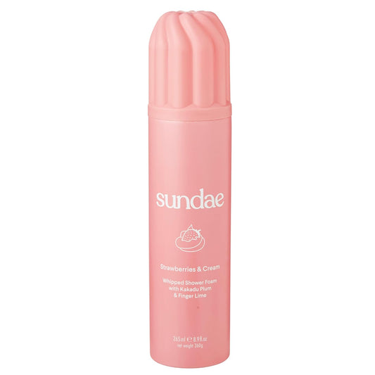 SUNDAE - WHIPPED SHOWER FOAM STRAWBERRIES & CREAM | 265 ML
