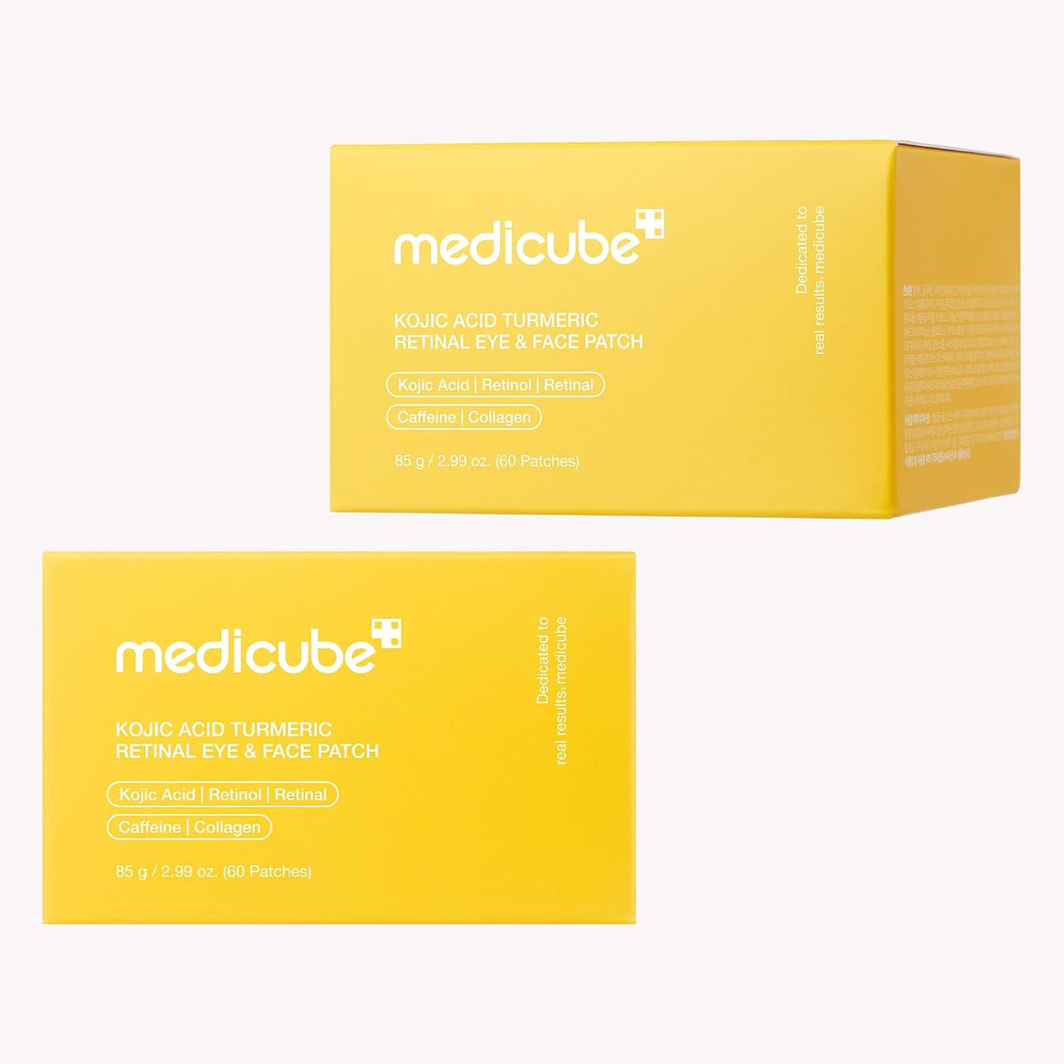 MEDICUBE - Kojic acid turmeric eye patches - 60 pcs