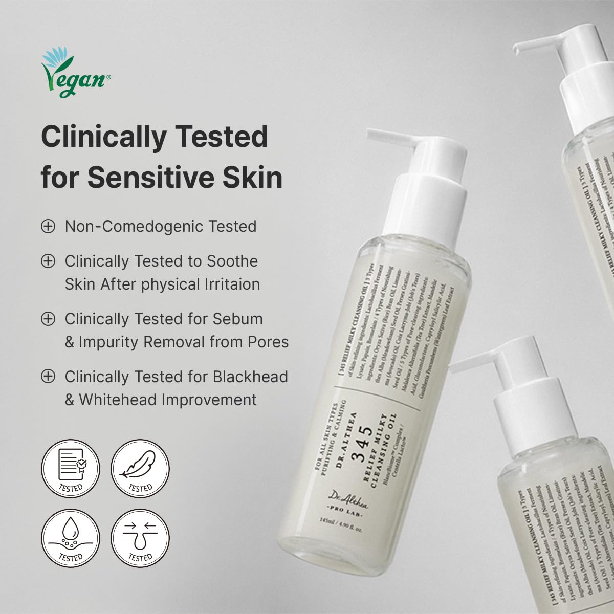 DR. ALTHEA - 345 RELIEF MILKY CLEANSING OIL | 145 ML