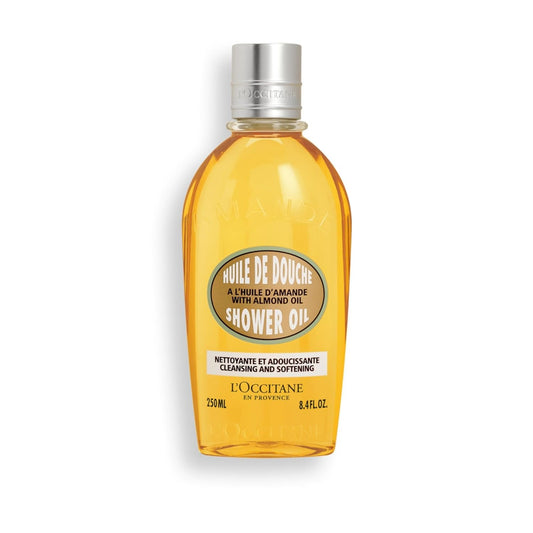 L'OCCITANE - Cleansing & Softening Almond Shower Oil, Body Wash & Shaving Base | 250 mL