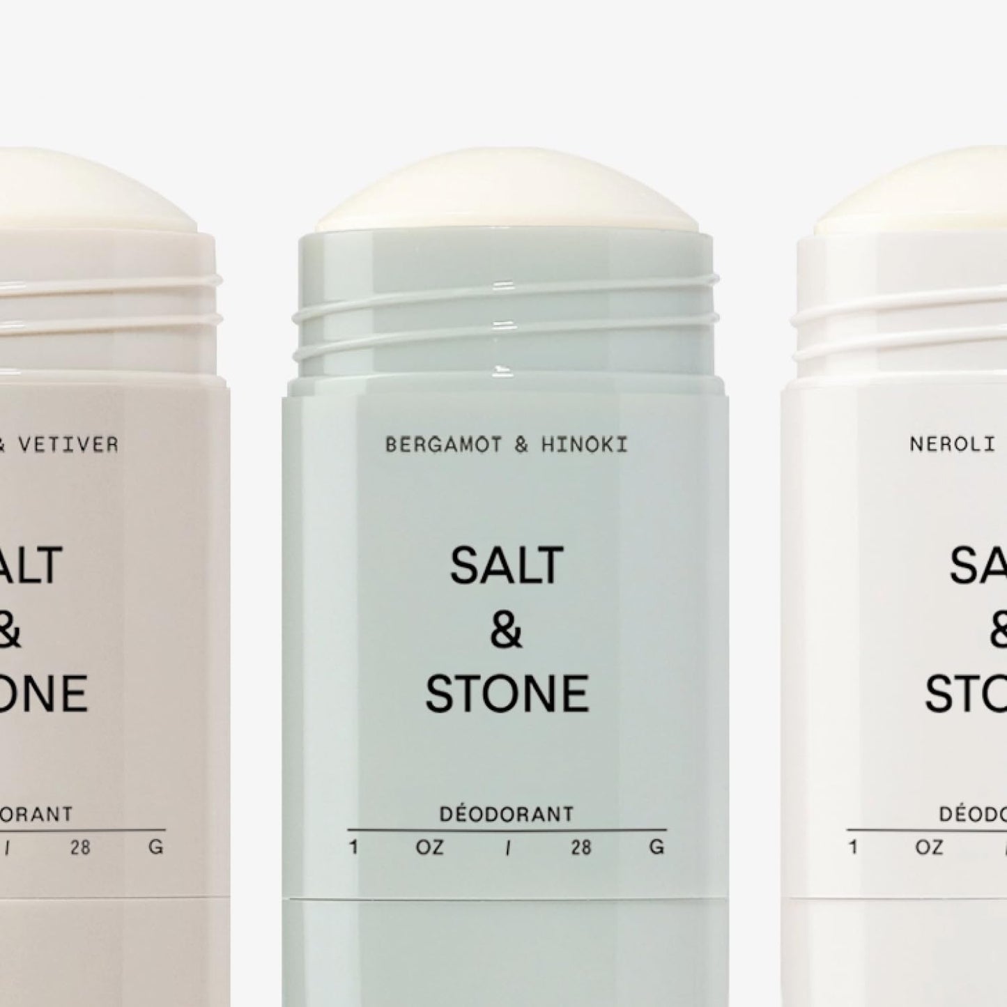 SALT & STONE - Mini Deodorant Discovery Set (Four Mini)