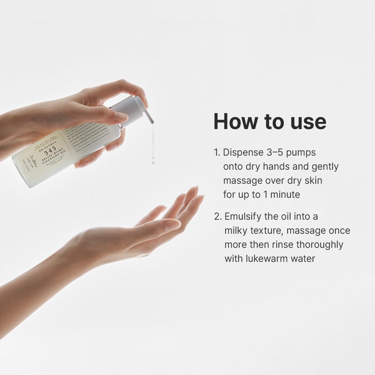DR. ALTHEA - 345 RELIEF MILKY CLEANSING OIL | 145 ML