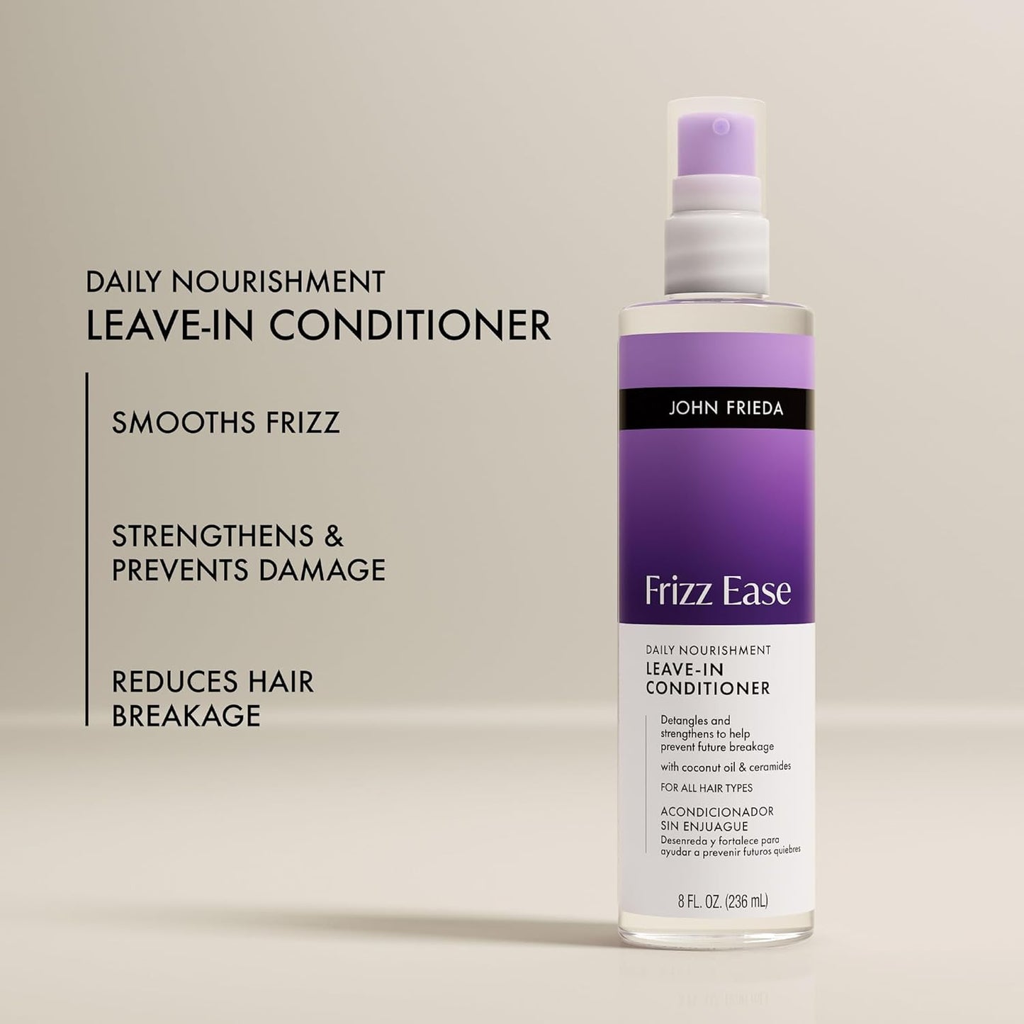 John Frieda - Frizz Ease Daily Nourishment Leave-In Conditioner | 236 mL