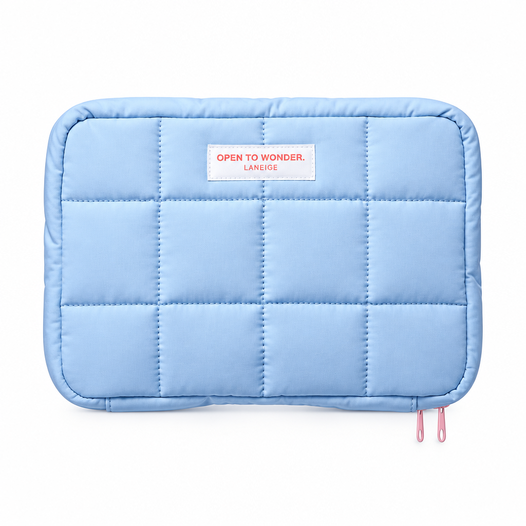 LANEIGE - Large Quilted Toiletry Bag