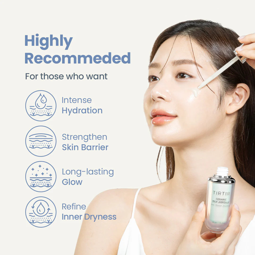 TIRTIR - Ceramic Milk Ampoule | 40 mL
