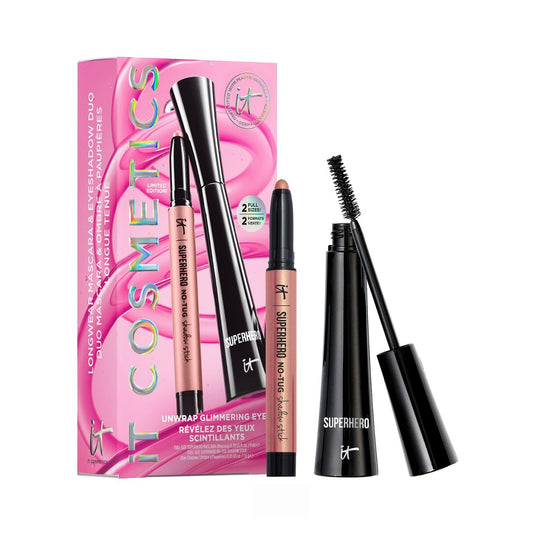 IT Cosmetics - Unwrap Glimmering Eyes Mascara & Eyeshadow Stick Makeup Set