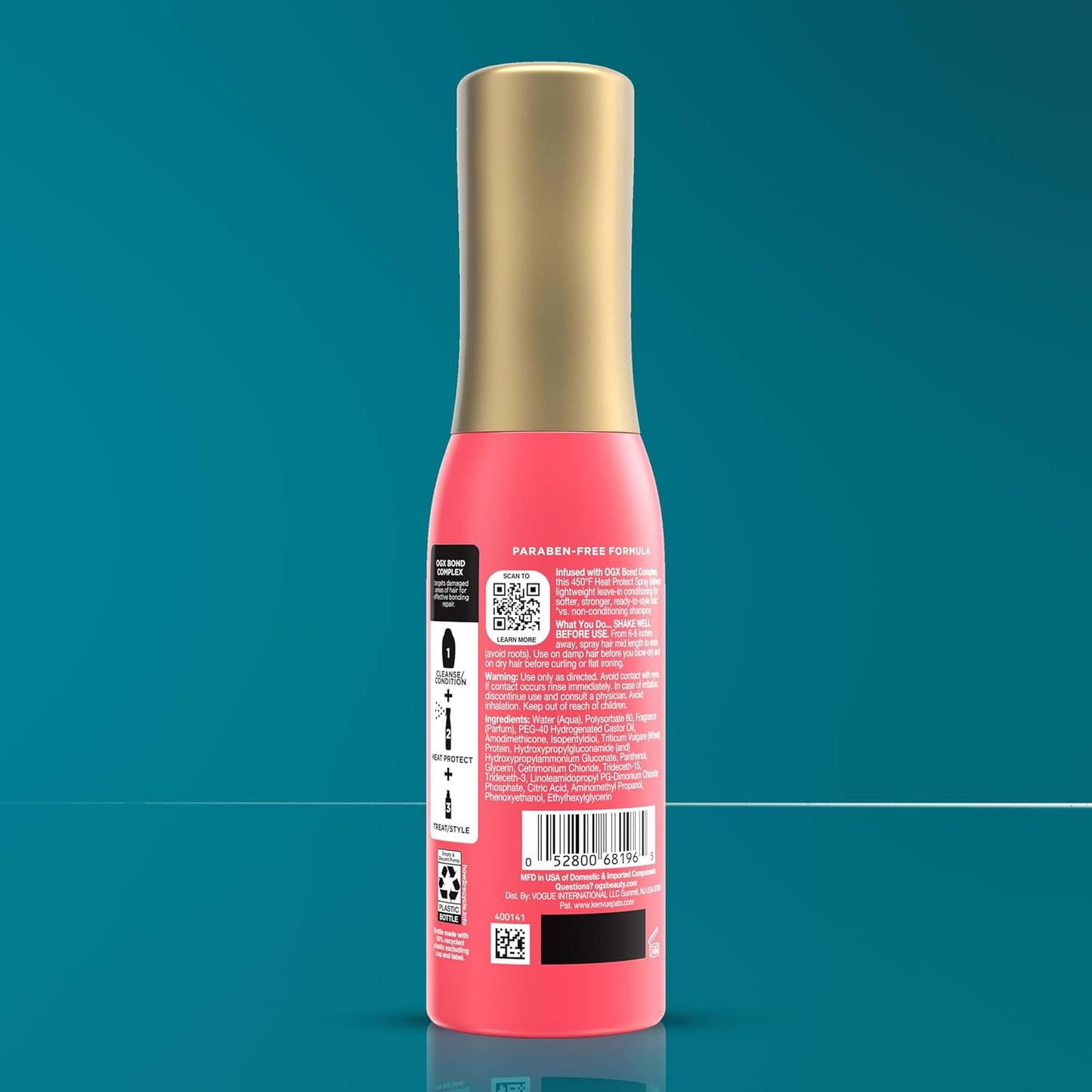 OGX - Bond Protein Repair 450°F Heat Protect Spray for Hair | 193 mL