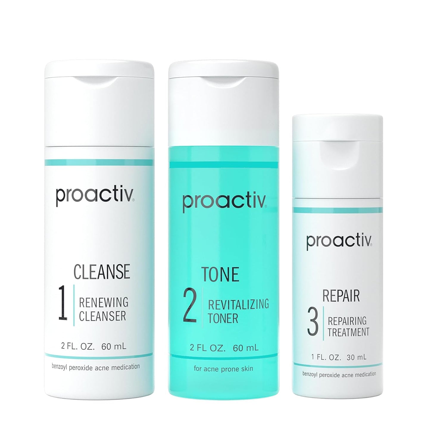 PROACTIV 3 STEP ACNE TREATMENT SYSTEM 30 DAYS