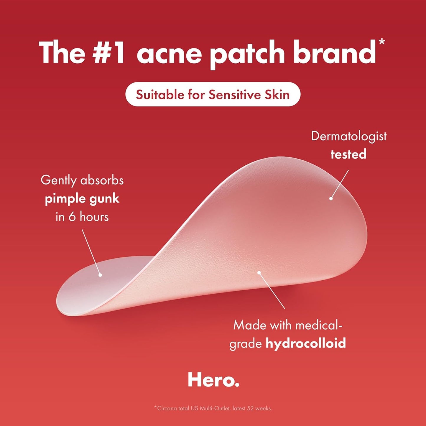 HERO MIGHTY PATCH THE ORIGINAL | 36 PATCHES