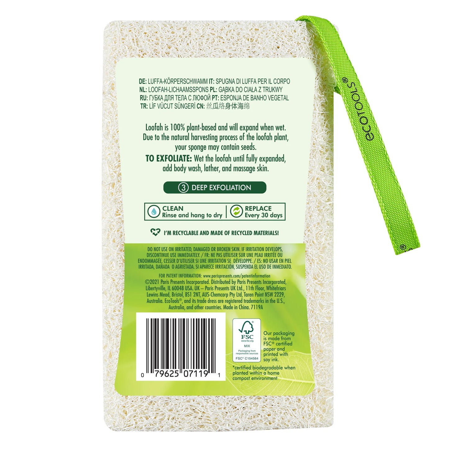Ecotools - Bath Loofah Sponge