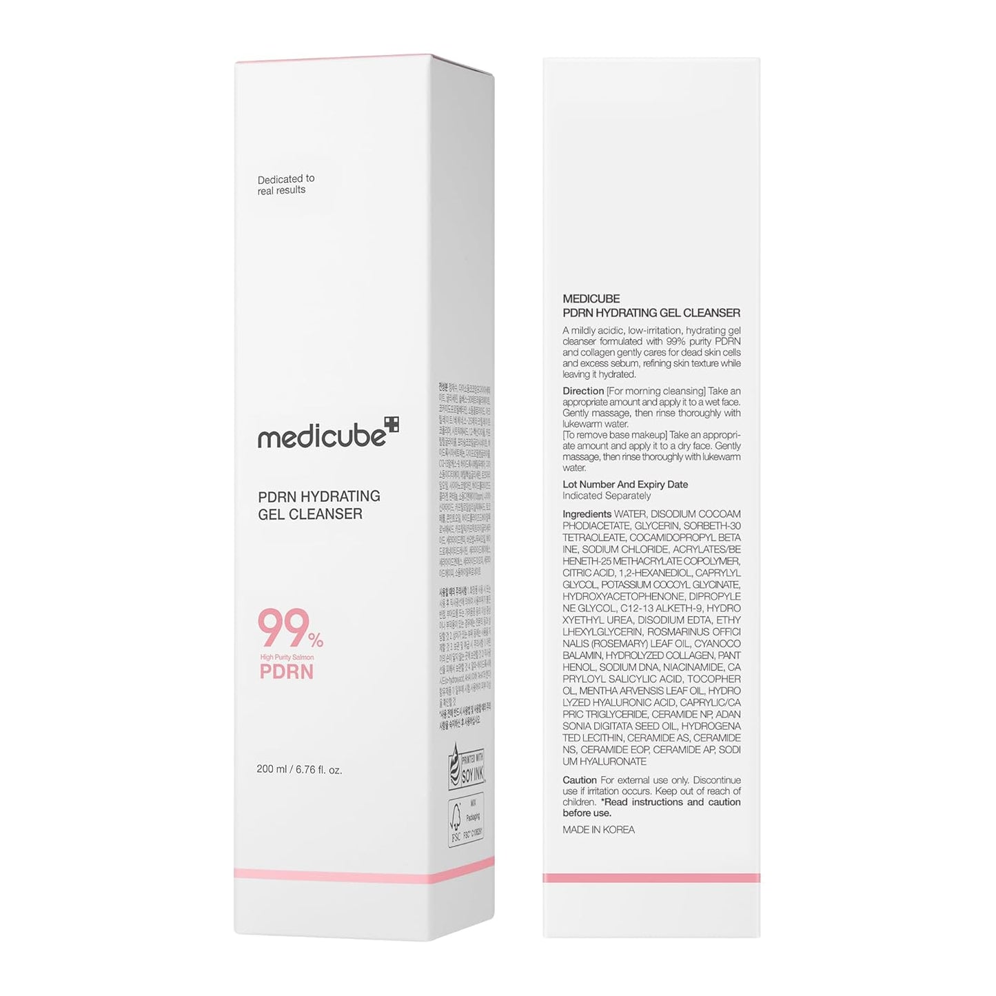 MEDICUBE - PDRN Hydrating Gel Cleanser | 200 ML