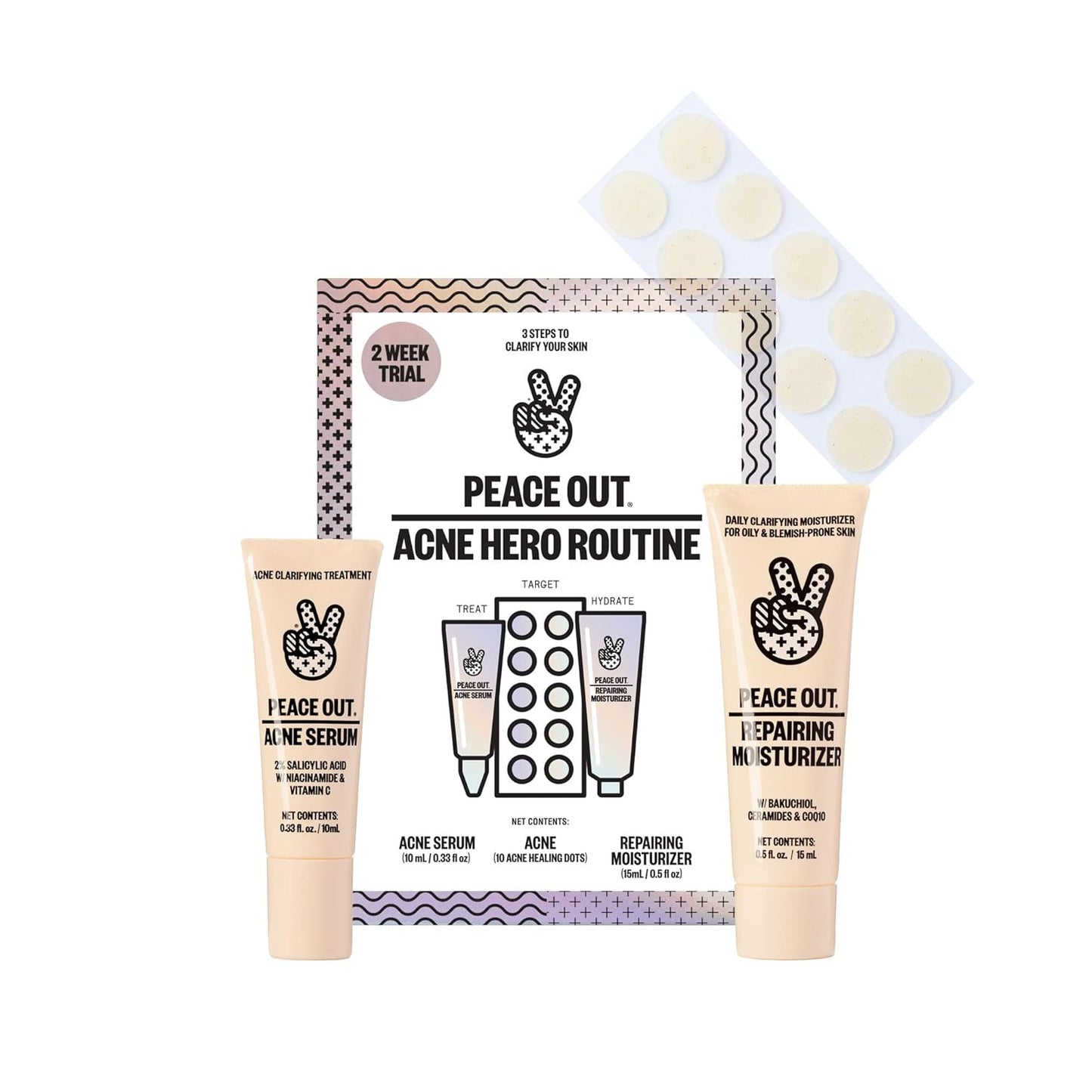 Peace Out - Skincare Acne Hero Routine