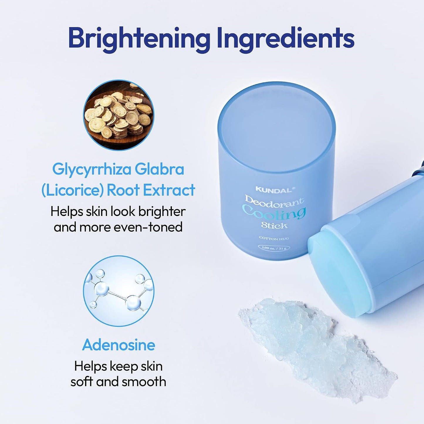 Kundal - DEODORANT COOLING STICK | COTTON HUG