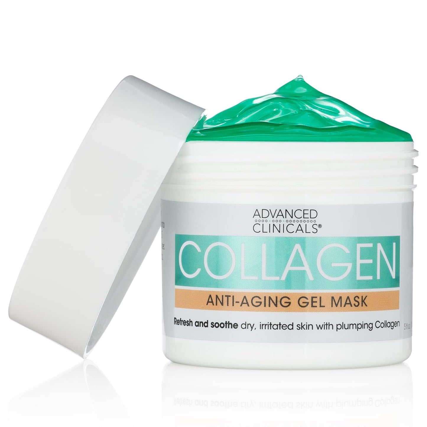 Advanced Clinicals - Collagen Anti-Aging Gel Facial Mask | 148 mL