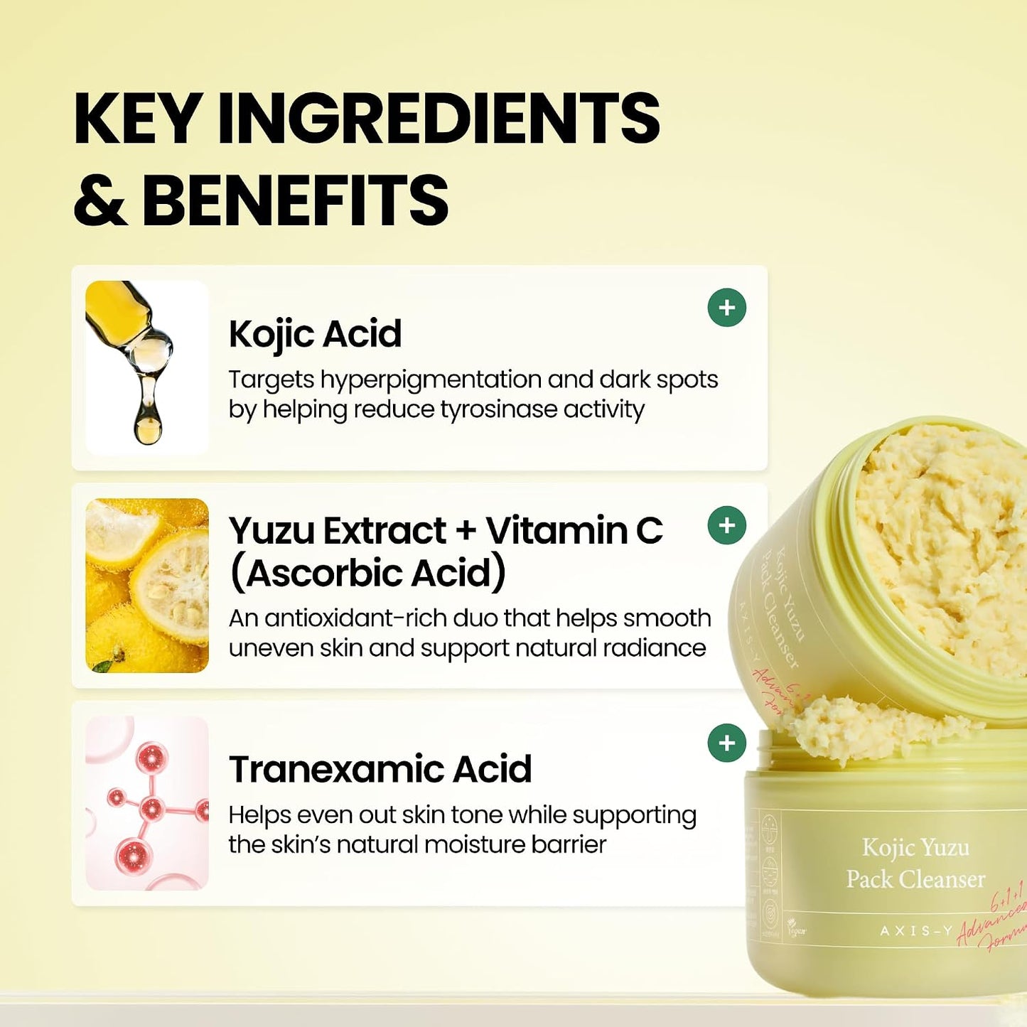 AXIS-Y - Kojic Yuzu Pack Cleanser