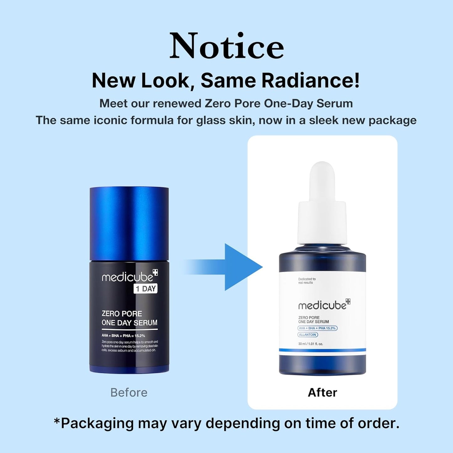 MEDICUBE - Zero Pore One day Serum | 30 ML