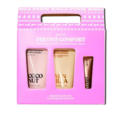 Victoria's Secret - Festive Comfort Holiday Beauty Hits Gift Set