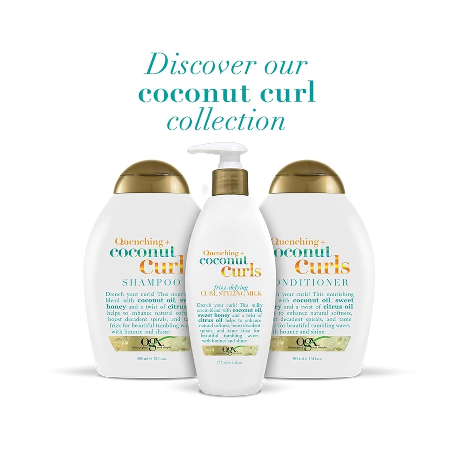 OGX - Quenching + Coconut Curls Frizz-Defying Styling Milk | 177 mL