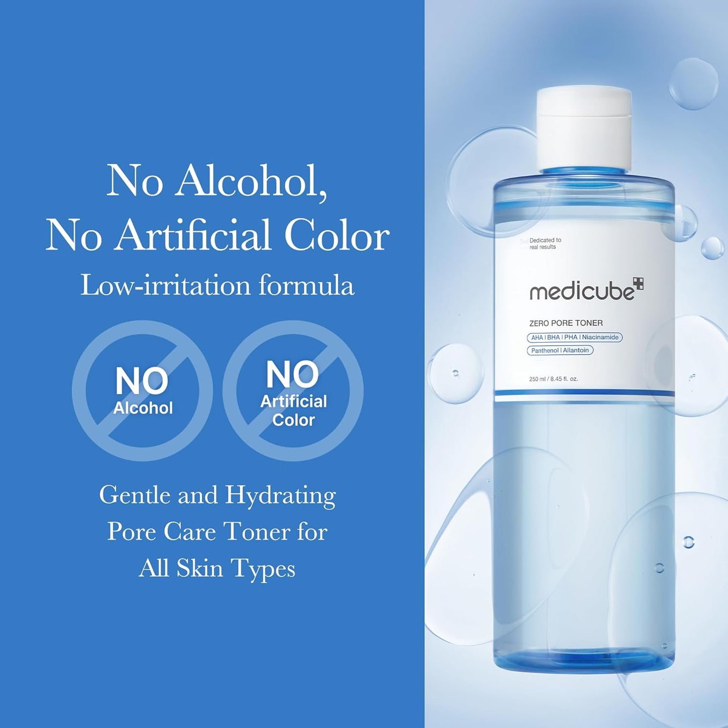 MEDICUBE - Zero Pore Toner 250 ML