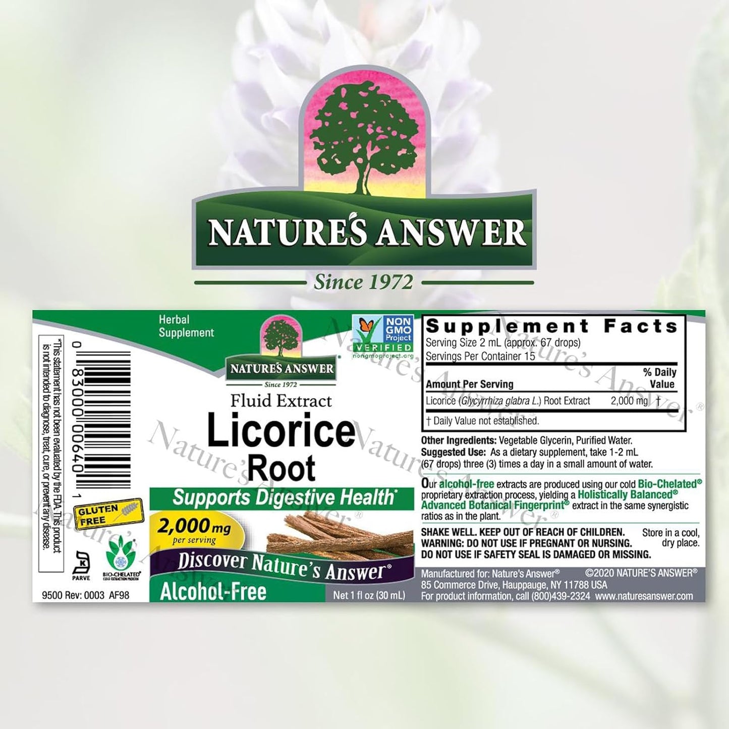 Nature's Answer - Licorice Root | 30 mL