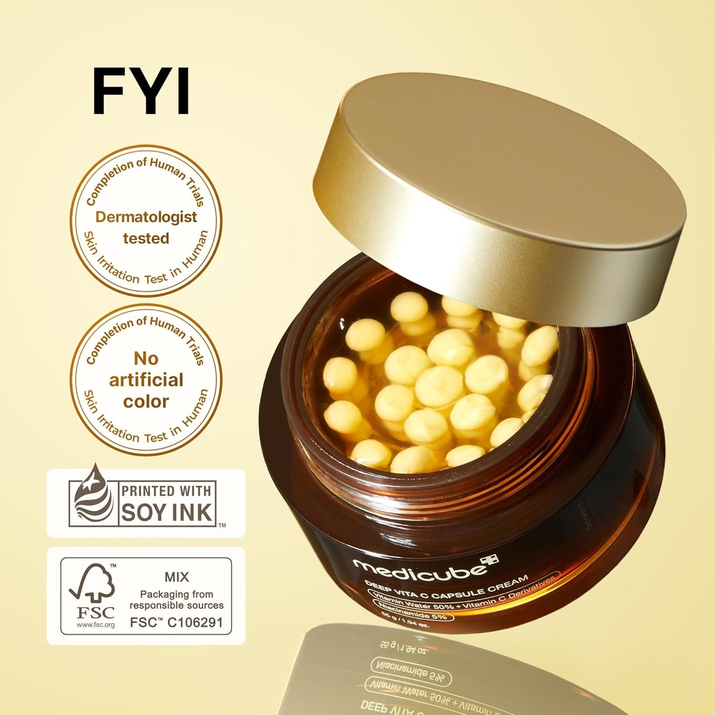 Medicube - DEEP VITA C CAPSULE CREAM | 55 G