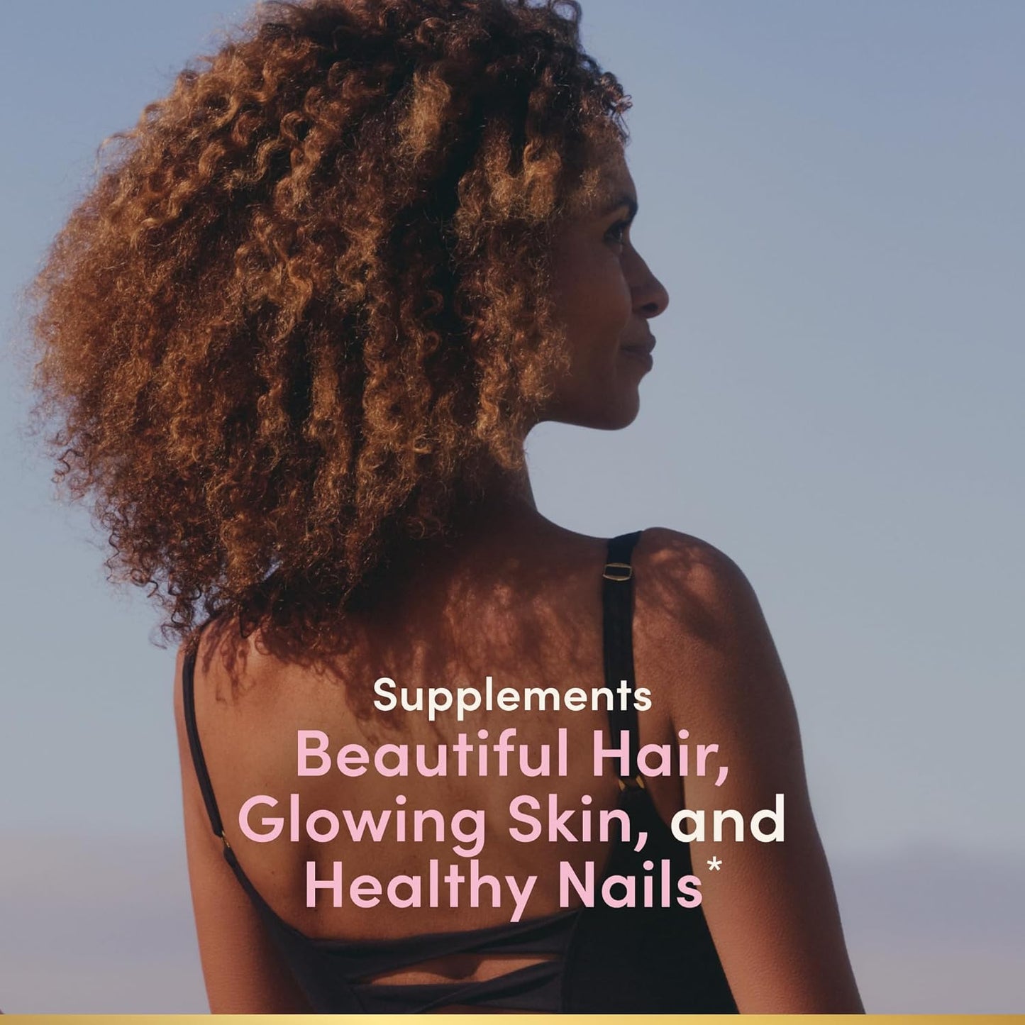 Nature's Bounty Hair, Skin & Nails with Biotin, Strawberry Gummies | 140 GUMMIES