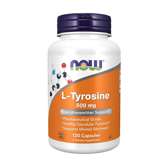 now - L-TYROSINE 500 MG 120 CAPSULE