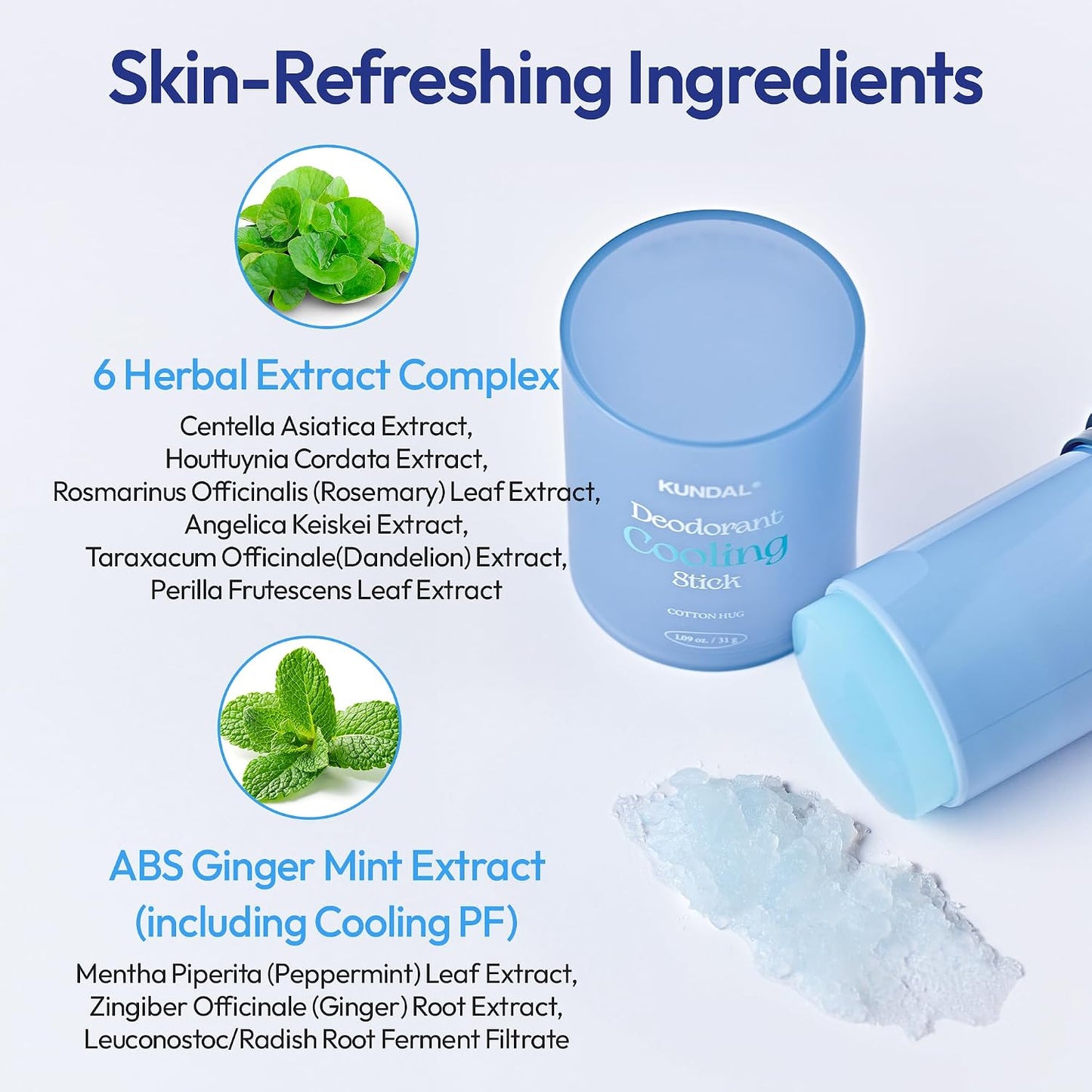 Kundal - DEODORANT COOLING STICK | COTTON HUG