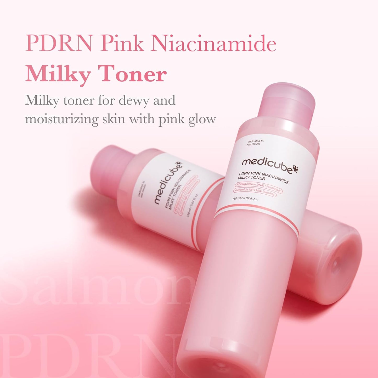 MEDICUBE - PDRN Pink Niacinamide Milky Toner | 150 ML