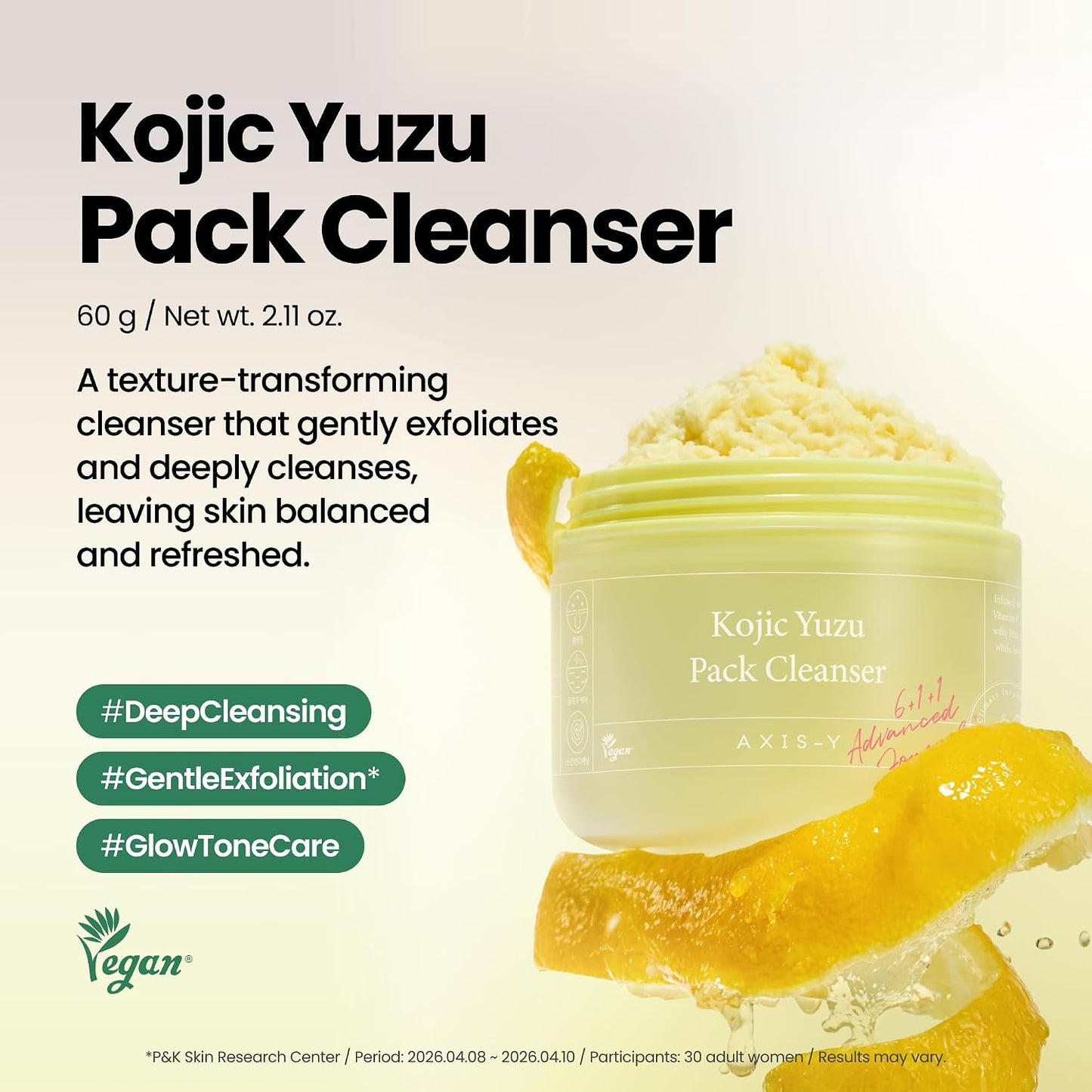 AXIS-Y - Kojic Yuzu Pack Cleanser