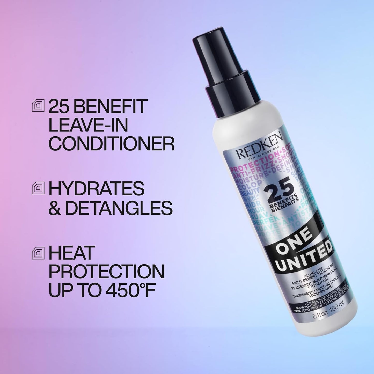 REDKEN - One United Lightweight Leave-In Hair Conditioner | 150 ML
