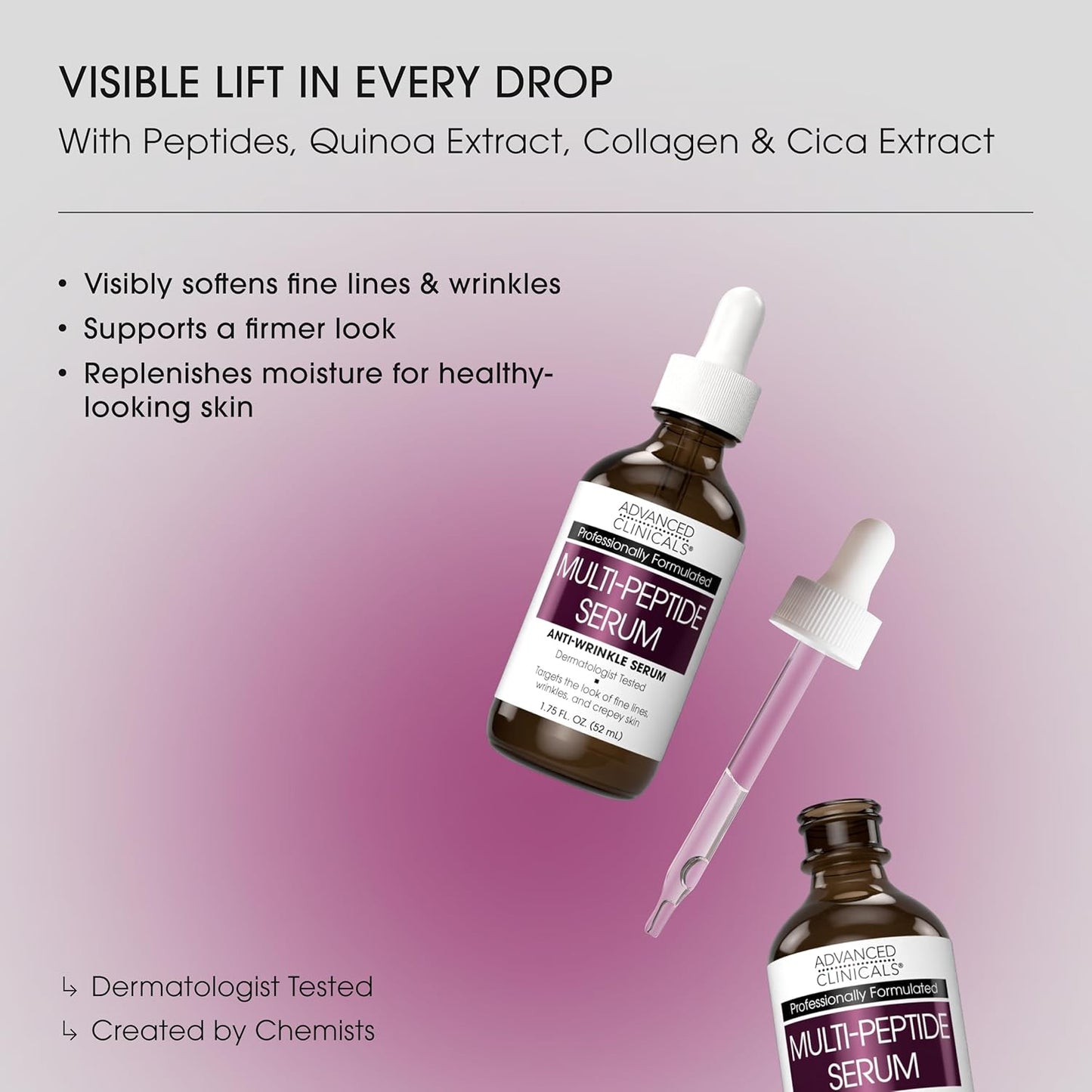 Advanced Clinicals - Multi Peptides Serum | 52 mL