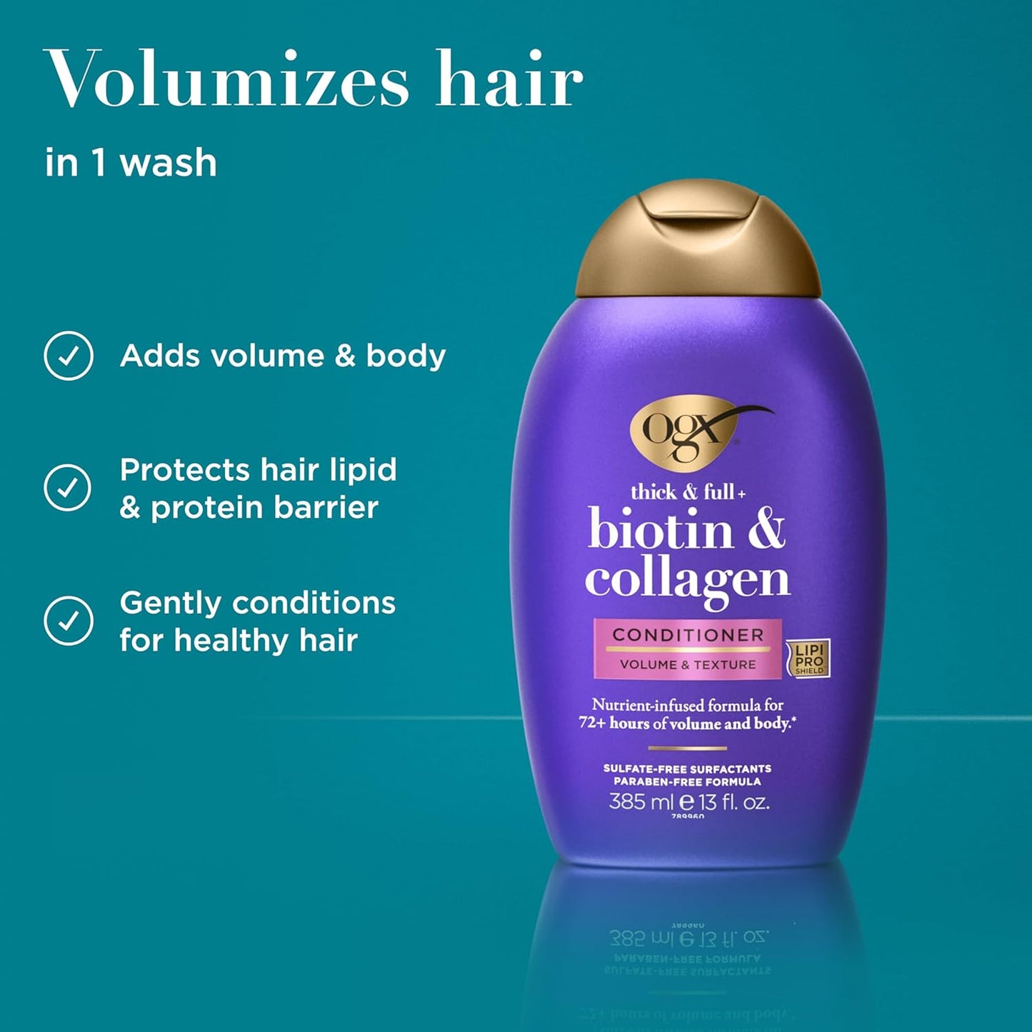 OGX - Thick & Full + Biotin & Collagen Volumizing Conditioner | 385 mL