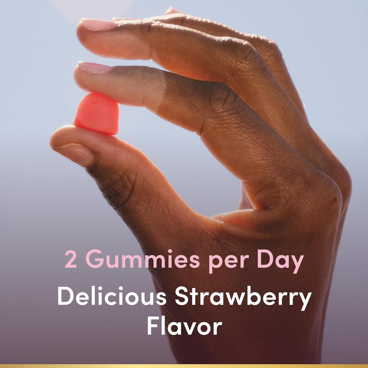 Nature's Bounty Hair, Skin & Nails with Biotin, Strawberry Gummies | 140 GUMMIES