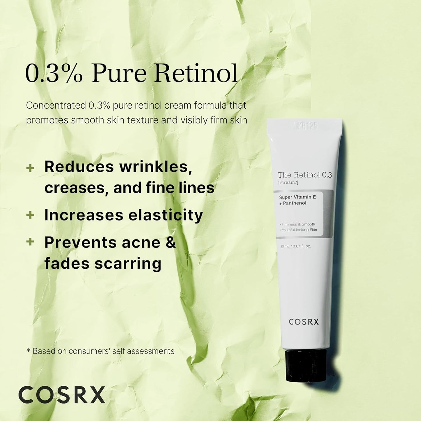 COSRX - The Retinol 0.3 Cream | 20 mL
